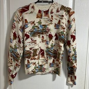 Zara Soft Touch Printed Sailor Boat